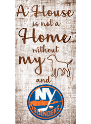 New York Islanders A House is not a Home Sign