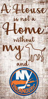New York Islanders A House is not a Home Sign