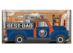 New York Islanders Best Dad Truck 6x12 Sign