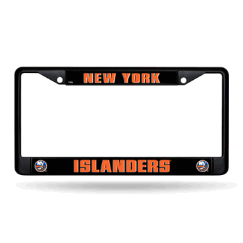 New York Islanders  Black Chrome Frame with Plastic Inserts 12