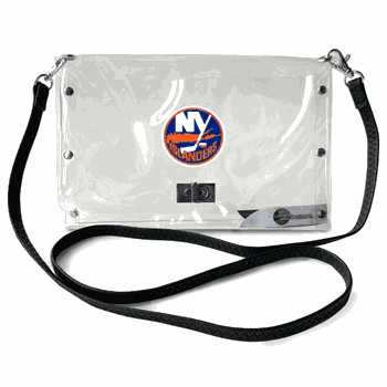 New York Islanders Clear Envelope Purse STRAP