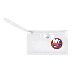 New York Islanders Clear Ticket Wristlet