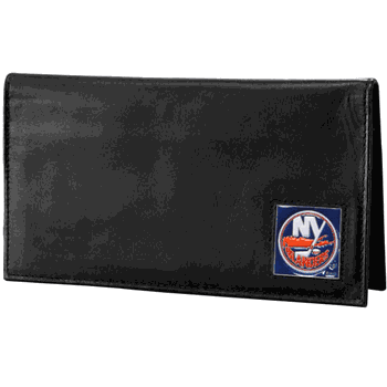 New York Islanders Deluxe Leather Checkbook Cover