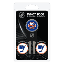 New York Islanders Divot Tool Pack - Signature tool w/ 3 markers