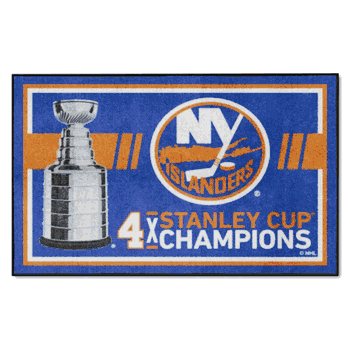 New York Islanders Dynasty 4ft. x 6ft. Plush Area Rug