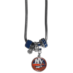 New York Islanders Euro Bead Necklace