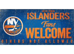 New York Islanders Fans Welcome Sign