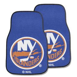 New York Islanders Front Carpet Car Mat Set - 2 Pieces