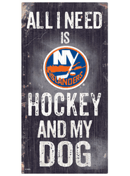 New York Islanders Hockey and My Dog Sign