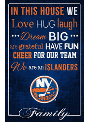 New York Islanders In This House 17x26