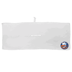 New York Islanders Large Microfiber Towel - 16" x 40" (White)