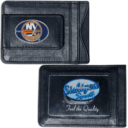 New York Islanders Leather Cash & Cardholder