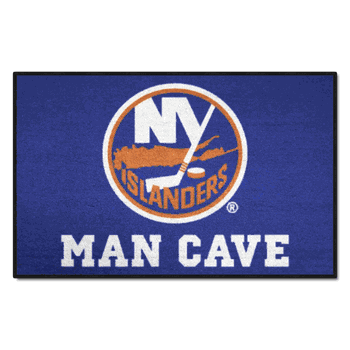 New York Islanders Man Cave Starter Mat Accent Rug - 19in. x 30in.