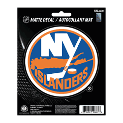 New York Islanders Matte Decal Sticker