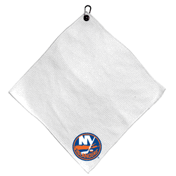 New York Islanders Microfiber Small Towel - 15" x 15" (White)