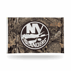 New York Islanders / Mossy Oak Camo Break-Up Country Banner Flag (3X5)