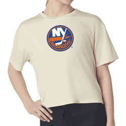 New York Islanders NHL Kadi Turnout Tee Bone Medium
