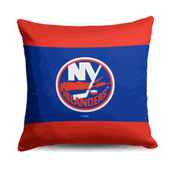 New York Islanders NHL Vintage Logo Throw Pillow 18X18