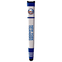 New York Islanders Putter Grip (White with colored stripes)