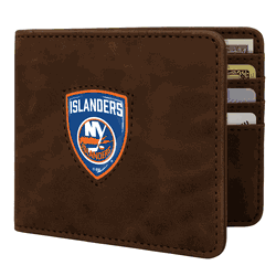 New York Islanders Shield Wallet - Brown
