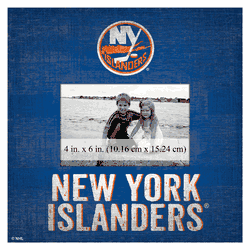 New York Islanders Team Name 10"x10" Frame  Sign