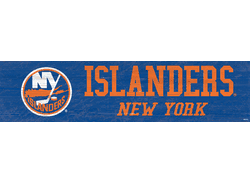 New York Islanders Team Name 6x24 Sign