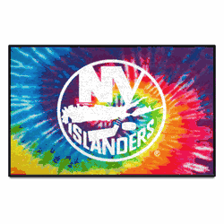 New York Islanders Tie Dye Starter Mat Accent Rug - 19in. x 30in.