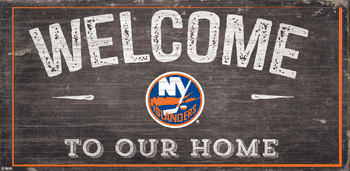 New York Islanders Welcome Distressed 6x12