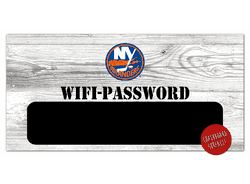 New York Islanders Wifi Password 6x12 Sign