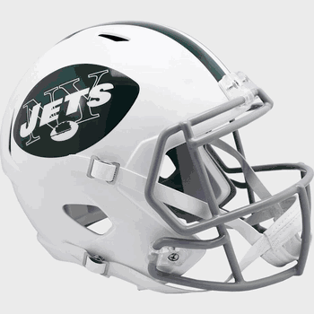 New York Jets 1965 to 1977 Speed Replica Full Size Throwback Helmet