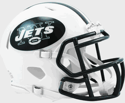 New York Jets 1998 to 2018 Riddell Mini Speed Throwback Helmet