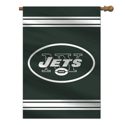 New York Jets 2-Sided 28 X 40 House Banner