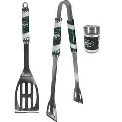 New York Jets 2pc BBQ Set with Season Shaker