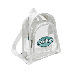 New York Jets 3D Logo Clear Mini Backpack