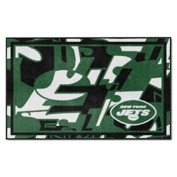 New York Jets 4ft. x 6ft. Plush Area Rug XFIT Design