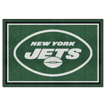 New York Jets 5ft. x 8 ft. Plush Area Rug