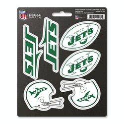 New York Jets 6 Count Mini Decal Sticker Pack