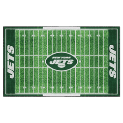 New York Jets 6 ft. x 10 ft. Plush Area Rug