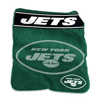 New York Jets 60x80 Raschel Throw