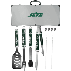 New York Jets 8 pc Logo BBQ Set