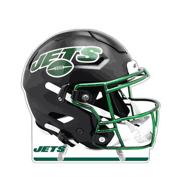 New York Jets Acrylic Standee, Alternative Helmet