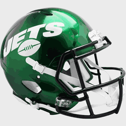 New York Jets  Authentic Speed Full Size Football Helmet