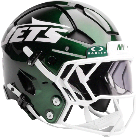 New York Jets Axiom Authentic Full Size Football Helmet