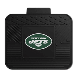 New York Jets Back Seat Car Utility Mat - 14in. x 17in.