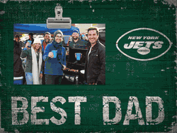 New York Jets Best Dad Clip Frame