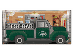 New York Jets Best Dad Truck 6x12 Sign