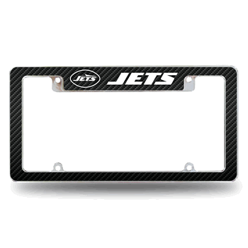 New York Jets Carbon Fiber Design with Primary Logo 12