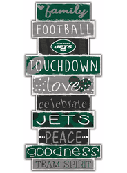 New York Jets Celebrations Stack 24" Sign