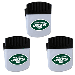 New York Jets Chip Clip Magnets, 3pk