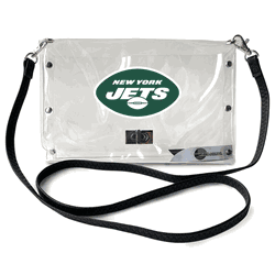 New York Jets Clear Envelope Purse STRAP